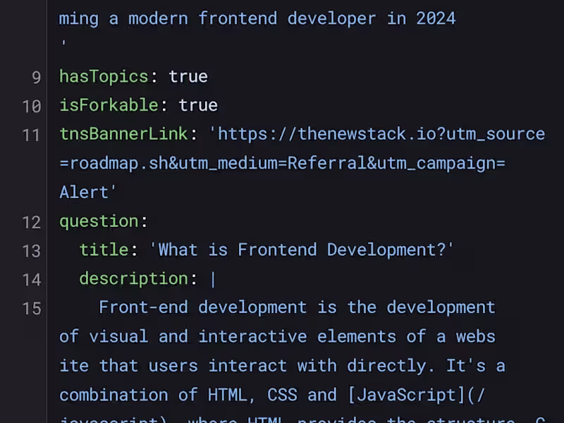 Cover image for Frontend development