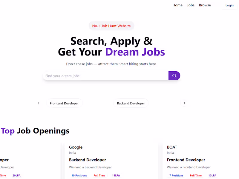 Cover image for Web developer