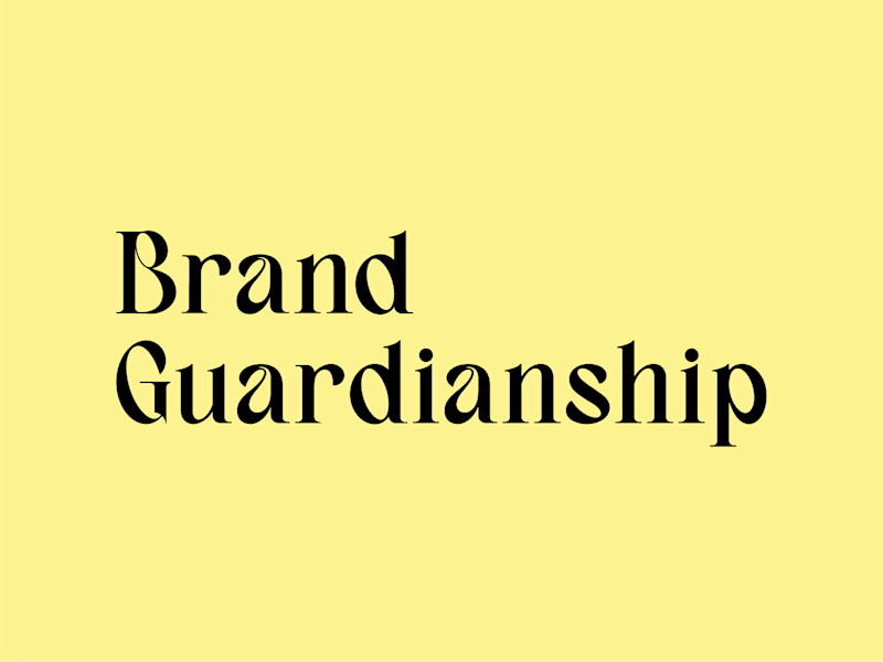 Cover image for Brand Guardianship - Fractional Creative Director