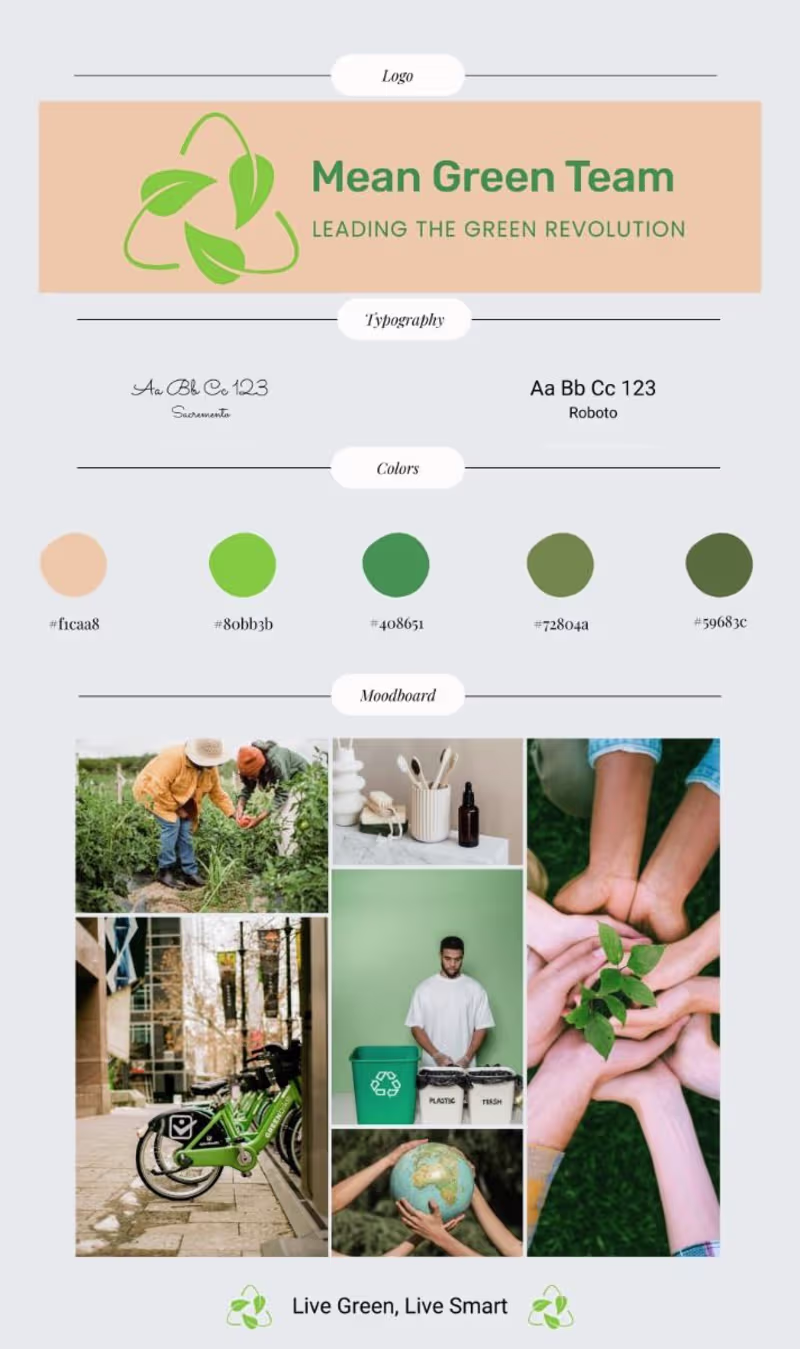 Cover image for Mean Green Team Branding Package