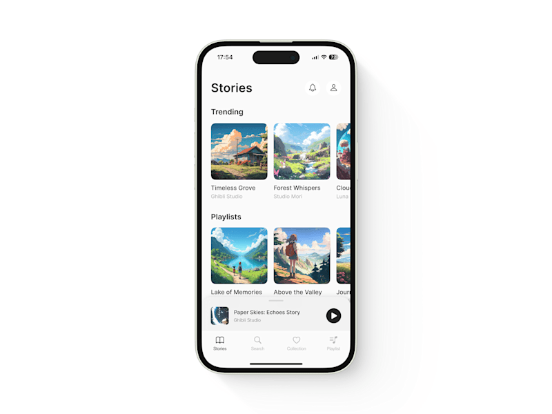 Cover image for Audio Player Screen Transition