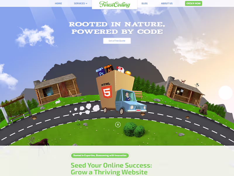 Cover image for Grow a Thriving Website with ForestCoding