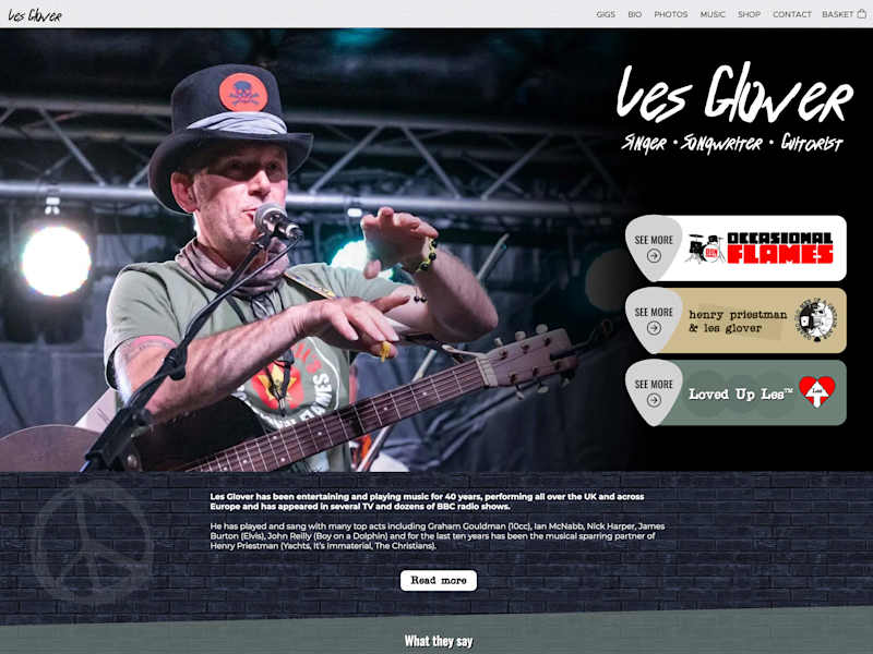 Cover image for Loved Up Les Website Design & Development