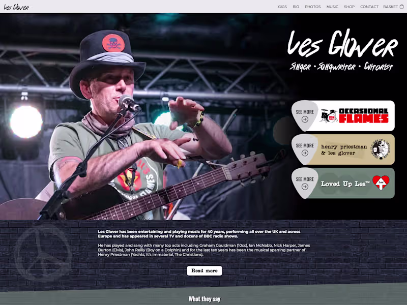 Cover image for Loved Up Les Website Design & Development