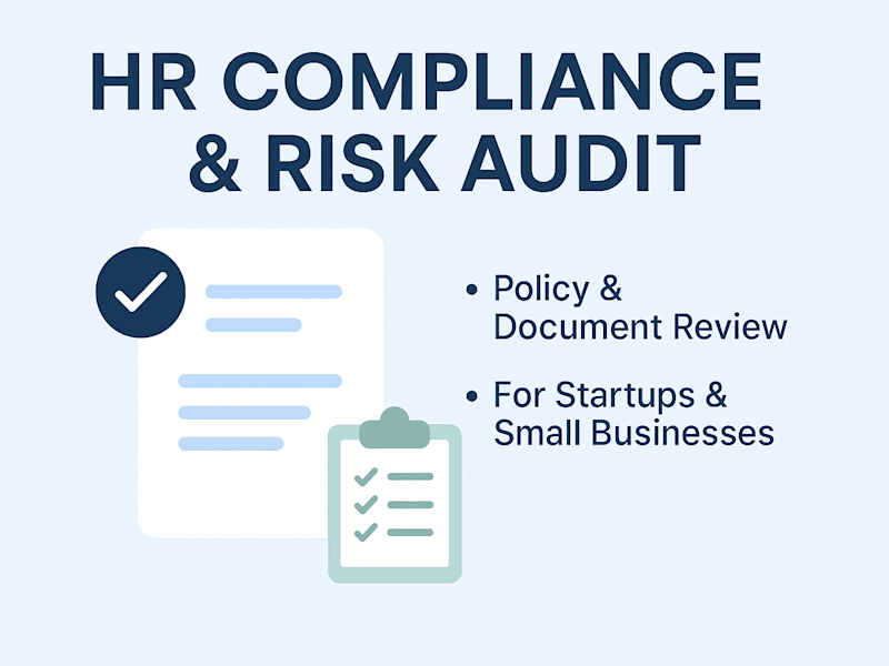 Cover image for HR Compliance & Risk Audit (Multi-State Available)