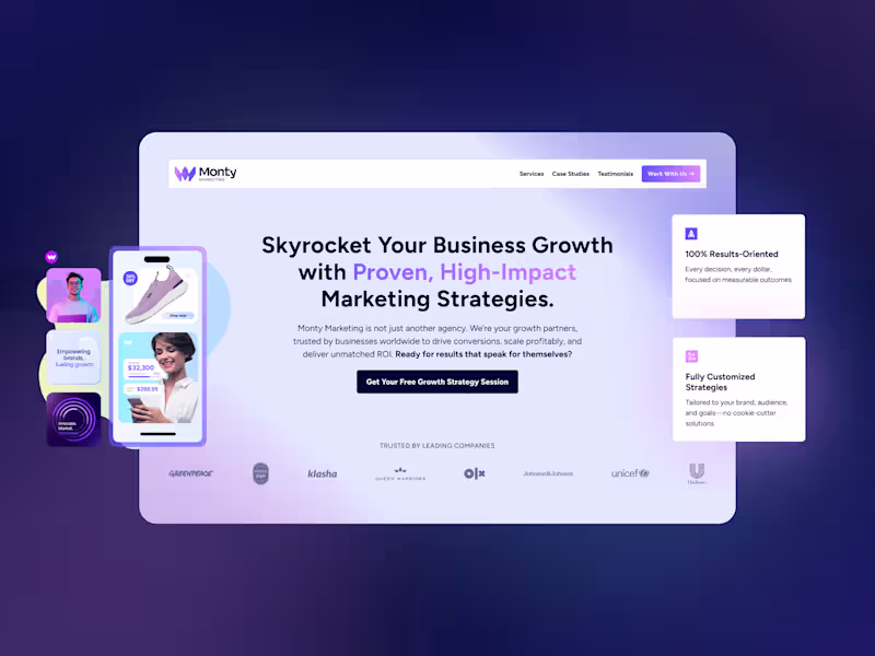 Cover image for Case Study: Monty Marketing