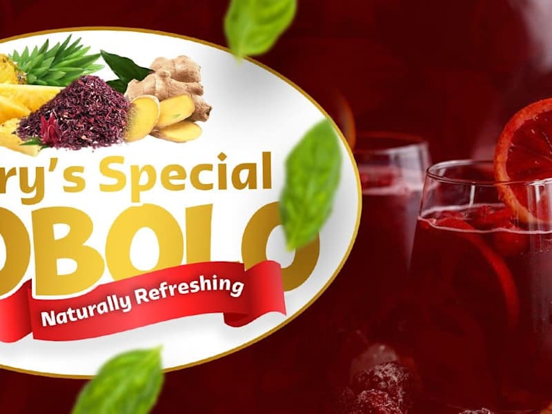Cover image for Bisap Juice Drink Label design 