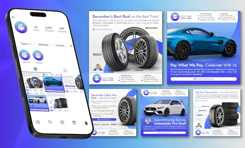 Cover image for Paid Social Ads Strategy for QuickFix Mobile Car Service