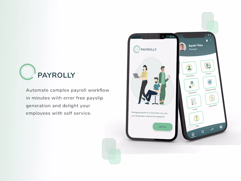 Cover image for Payrolly: An HRMS Payroll 
