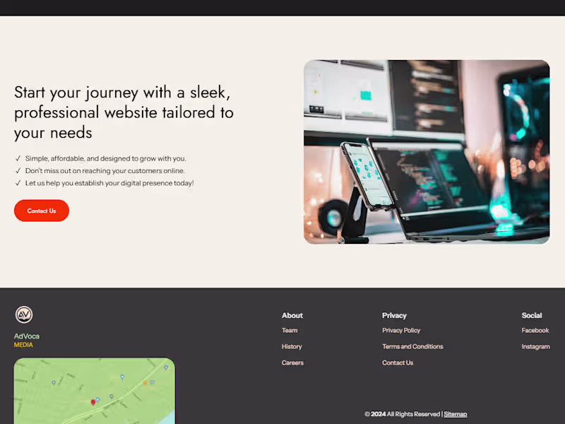 Cover image for Need a simple website for a new business?