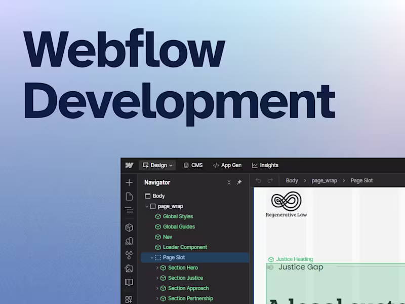 Cover image for Webflow Development - High-Quality, Scalable & Custom Websites.