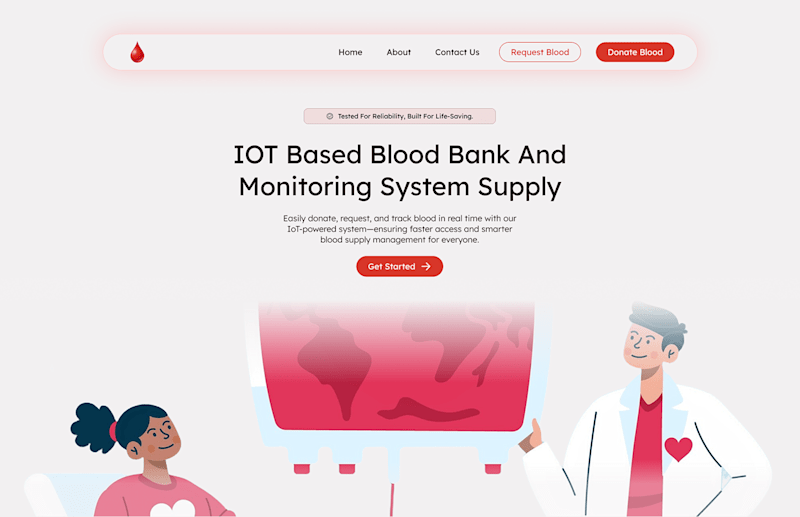 Cover image for Web-Based Blood Bank Request & Supply Platform