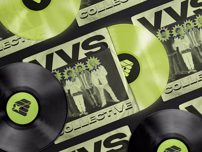 Cover image for VVS Collective | Brand Rebranding for a Hip-Hop Group