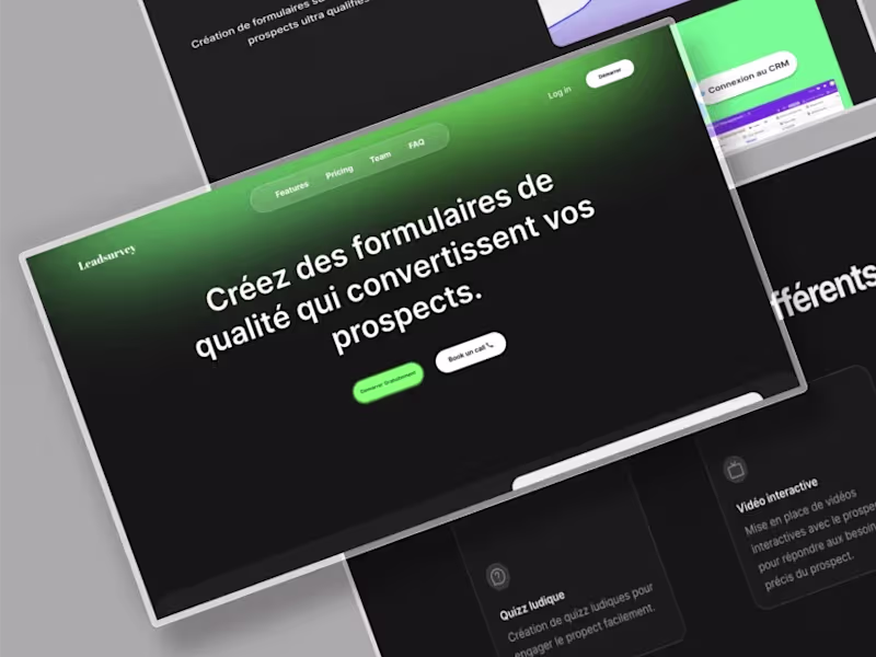 Cover image for Conversion-optimized landing page in Framer