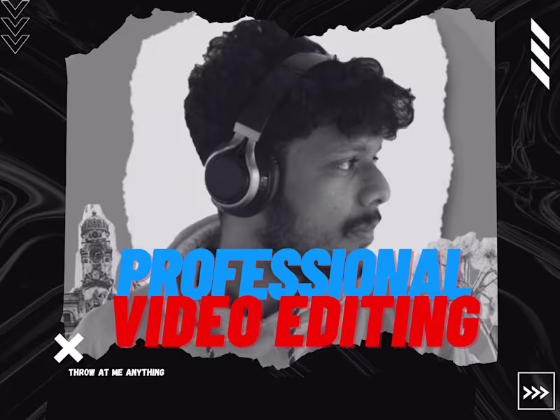 Cover image for Long Form video editing tailored to your needs.