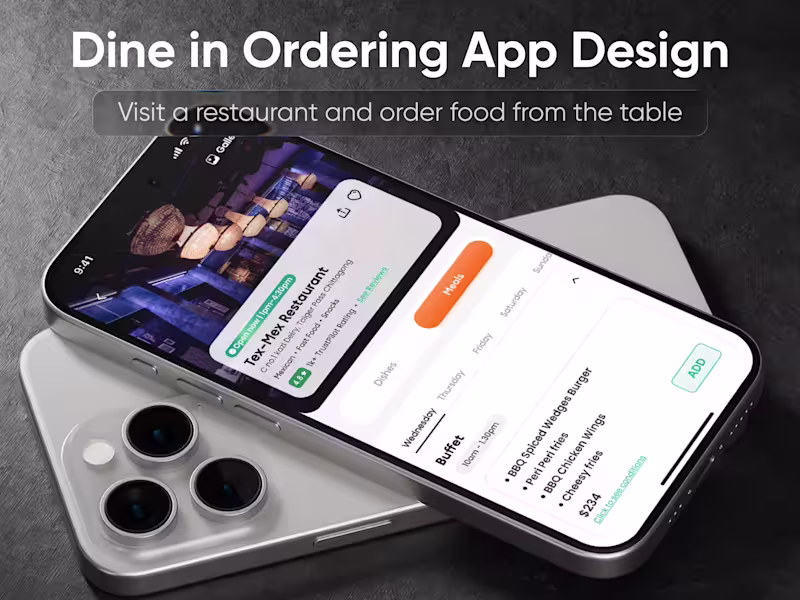 Cover image for Tom Garni - Menu on Your Mobile | Restaurant App