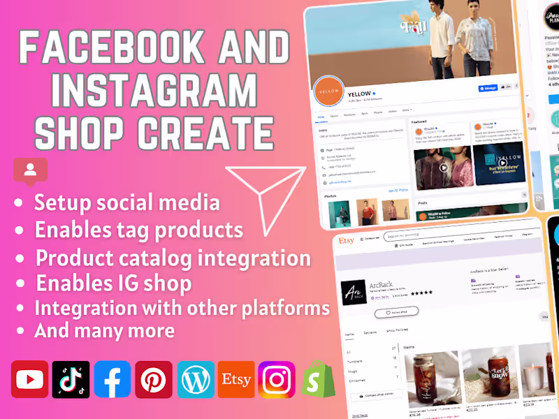 Cover image for Expert Setup for Facebook, Instagram & TikTok Shops+ Integration