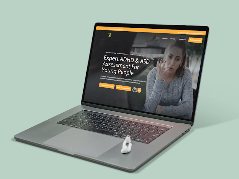 Cover image for Mental healthcare Company Website