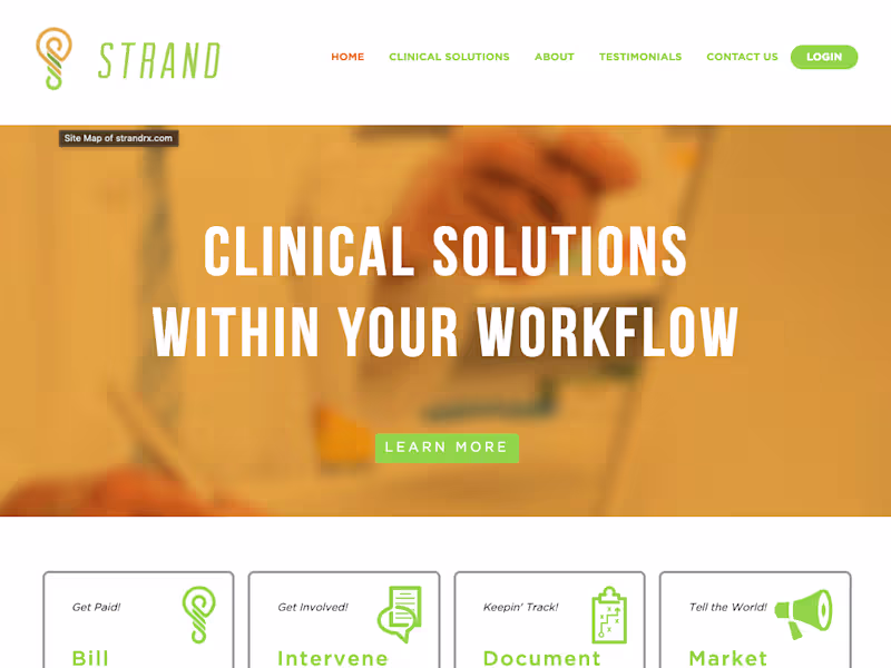 Cover image for StrandRx - Enterprise SaaS Application