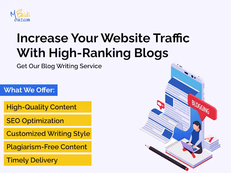 Cover image for Blog Writing Service