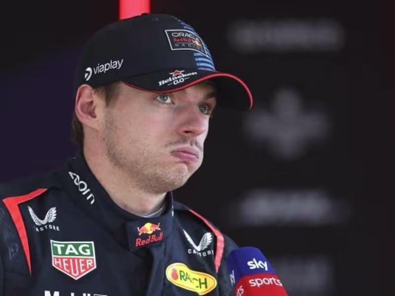 Cover image for Verstappen stages protest over 'Unpleasant' punishment