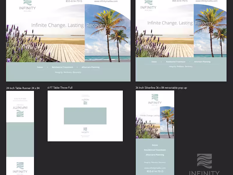 Cover image for Infinity Malibu Trade Show Banners