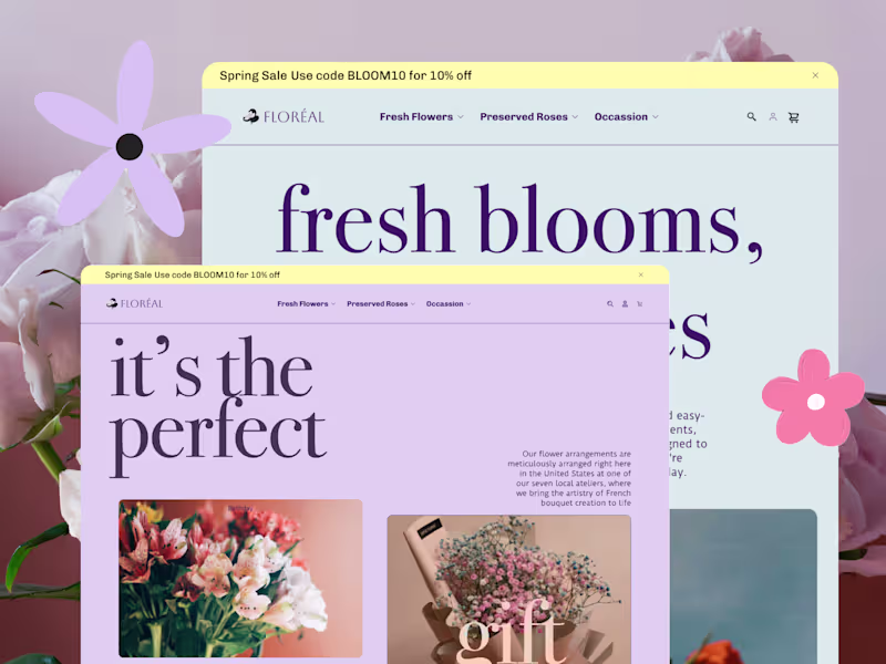 Cover image for Floréal – AI-Powered, Conversion-Optimized Plant Shopping