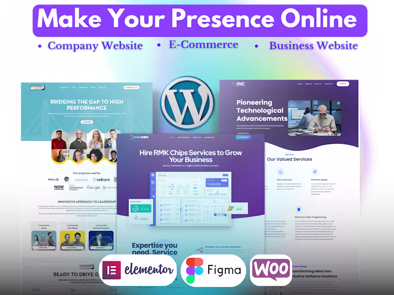 Cover image for Custom WordPress Website Development