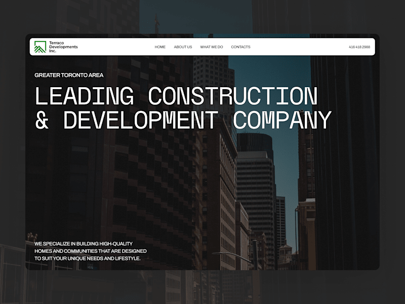 Cover image for Terraco Development Inc.