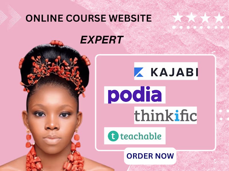 Cover image for  Kajabi/Kajabi Online course/Kajabi Website