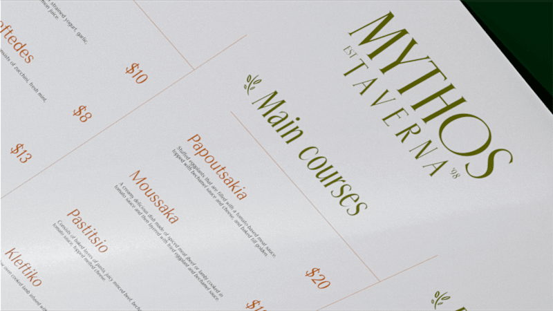 Cover image for Mythos Taverna