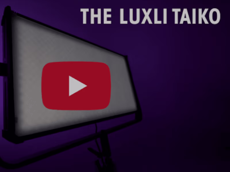 Cover image for Screenwriting: The Luxli Taiko Product Launch