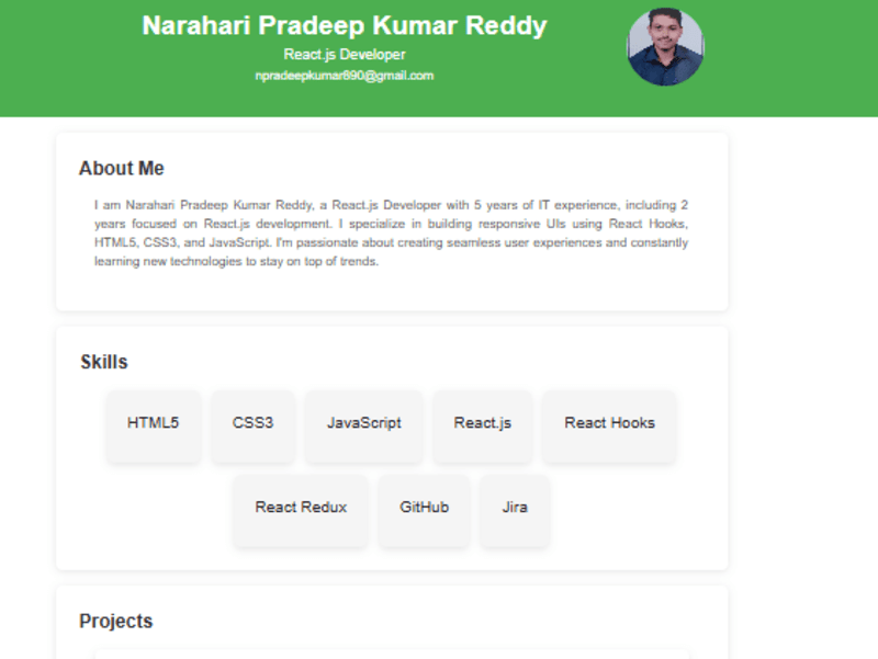 Cover image for My Professional Frontend Portfolio (React.js, Material-UI)