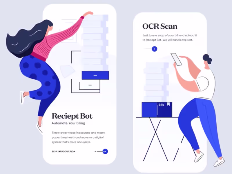 Cover image for Receipt Bot - App Design