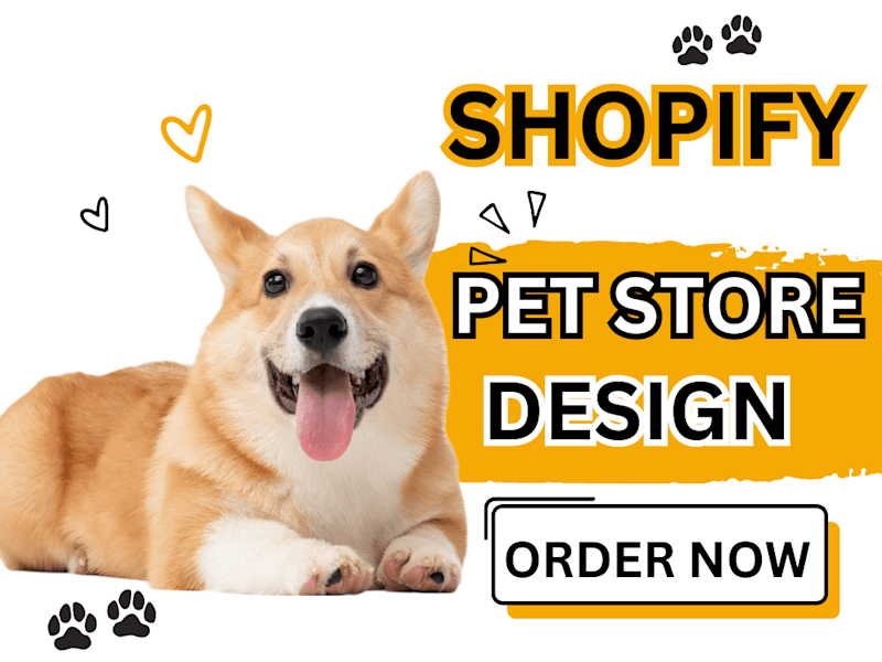 Cover image for Conversion Focused Shopify Pet Store Design and Setup