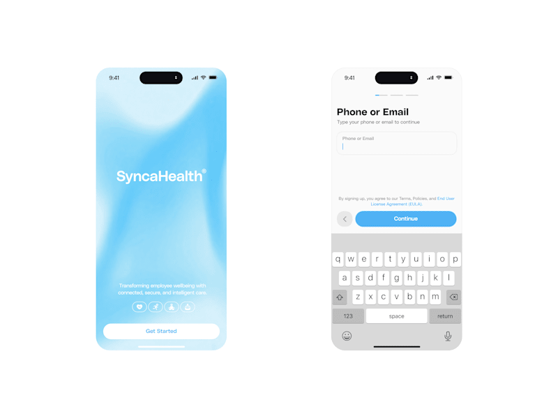 Cover image for SyncaHealth Wellness SaaS Platform for Employee Health