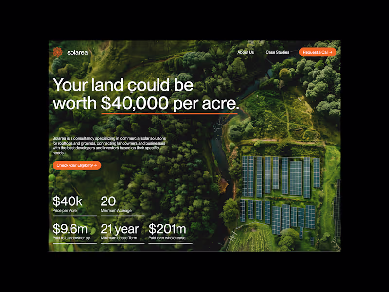 Cover image for Conversion Focused Landing Page With Webflow