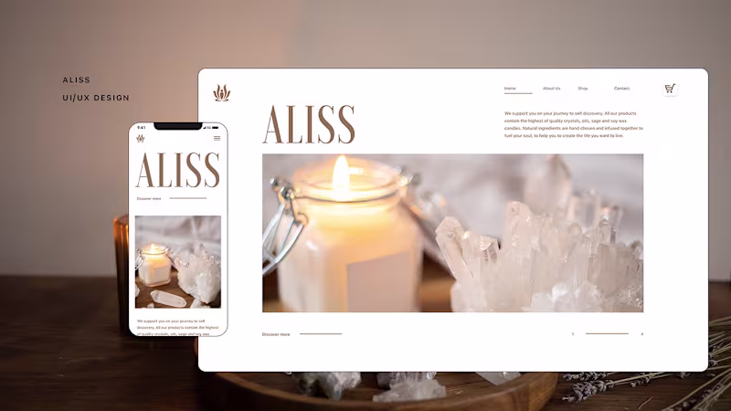 Cover image for ALISS UI/UX Project :: Behance