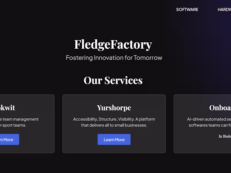 Cover image for Portfolio Website