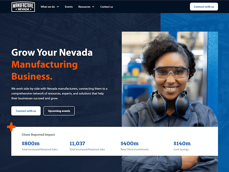 Cover image for Home | Manufacture Nevada