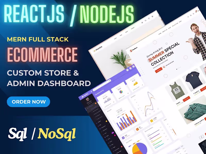 Cover image for Ecommerce Store in Nextjs and Custom\Shopify CMS & complete SEO