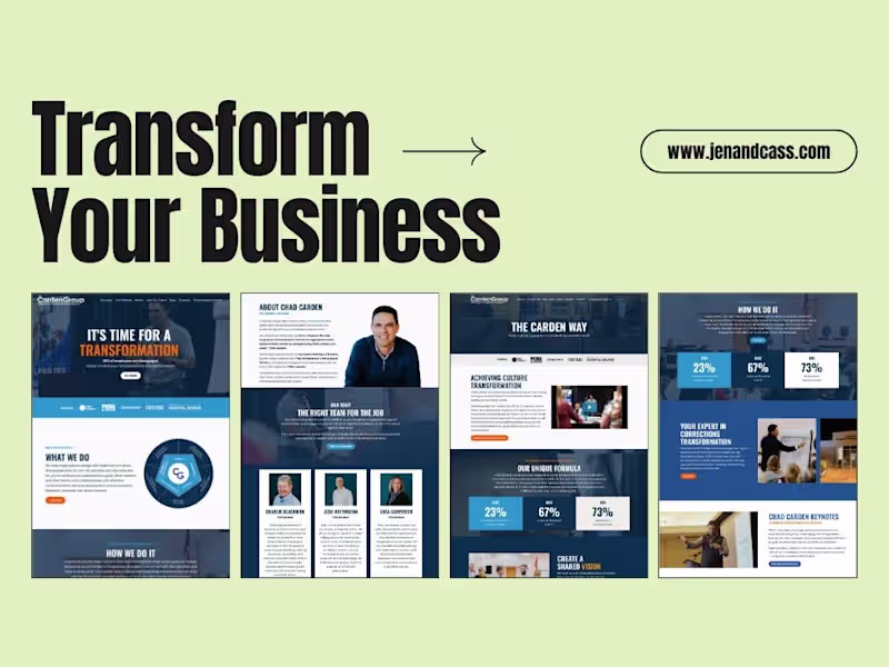 Cover image for The Carden Group: Website & Big-Picture Launch