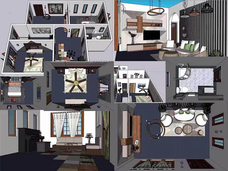 Cover image for Interior Design In Sketchup