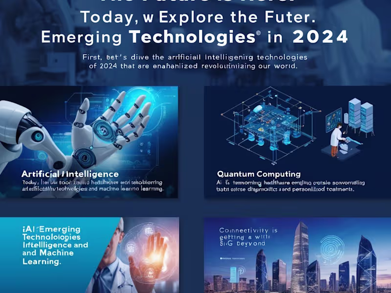 Cover image for Emerging Technologies