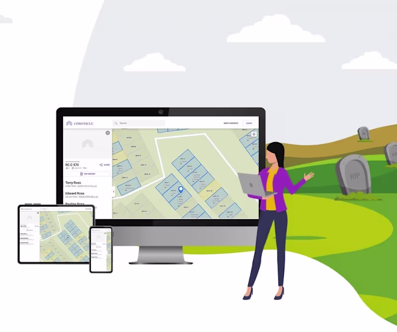 Cover image for Simple Cemetery Management Software | Chronicle