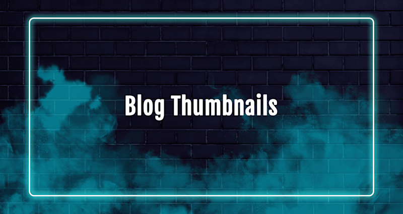 Cover image for Blog Thumbnail Design for Tech Publications
