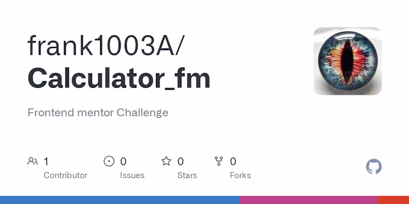 Cover image for frank1003A/Calculator_fm