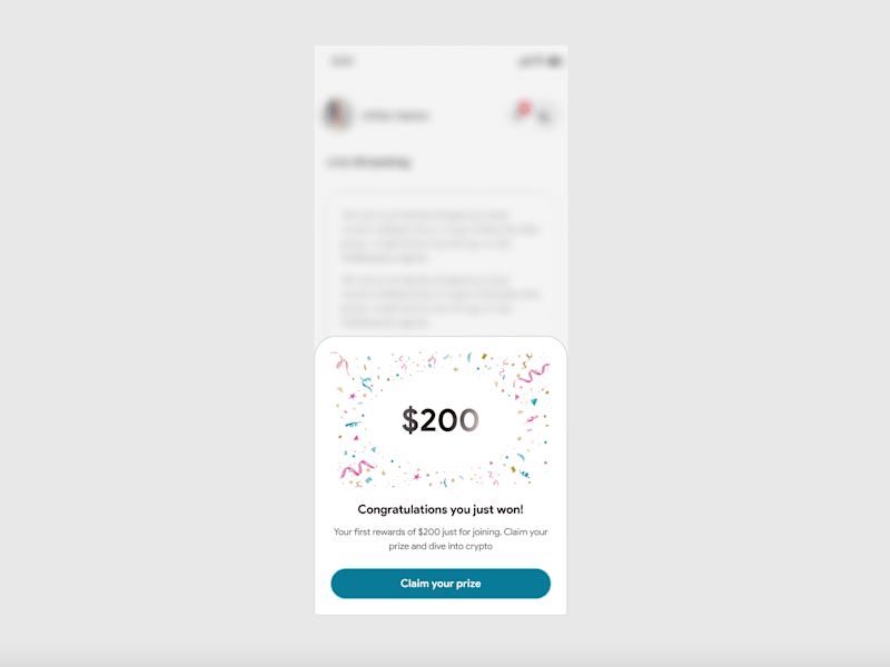 Cover image for Crypto Mobile app design & Prototype Animation