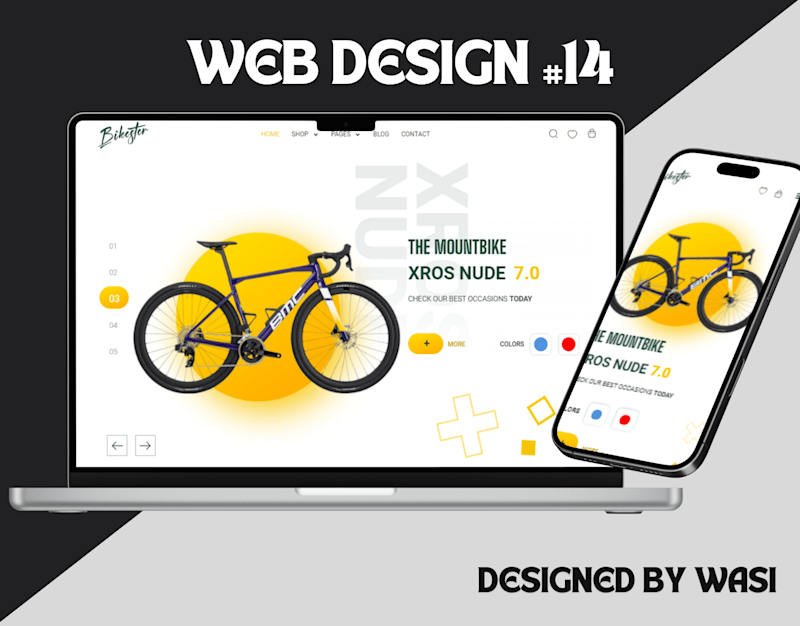 Cover image for Bicycle & Bike Shop Website