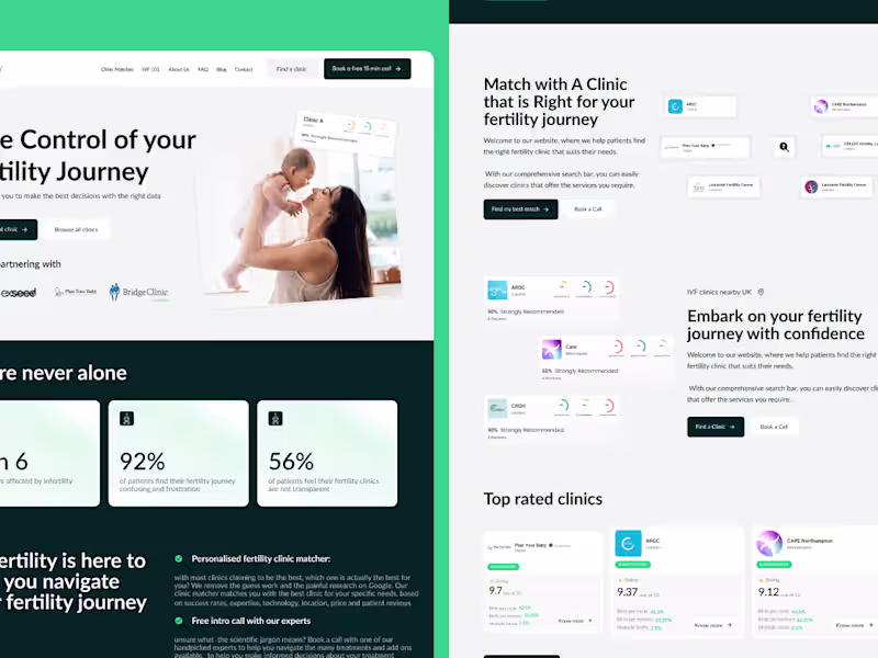 Cover image for MyFertility | Webflow Platform